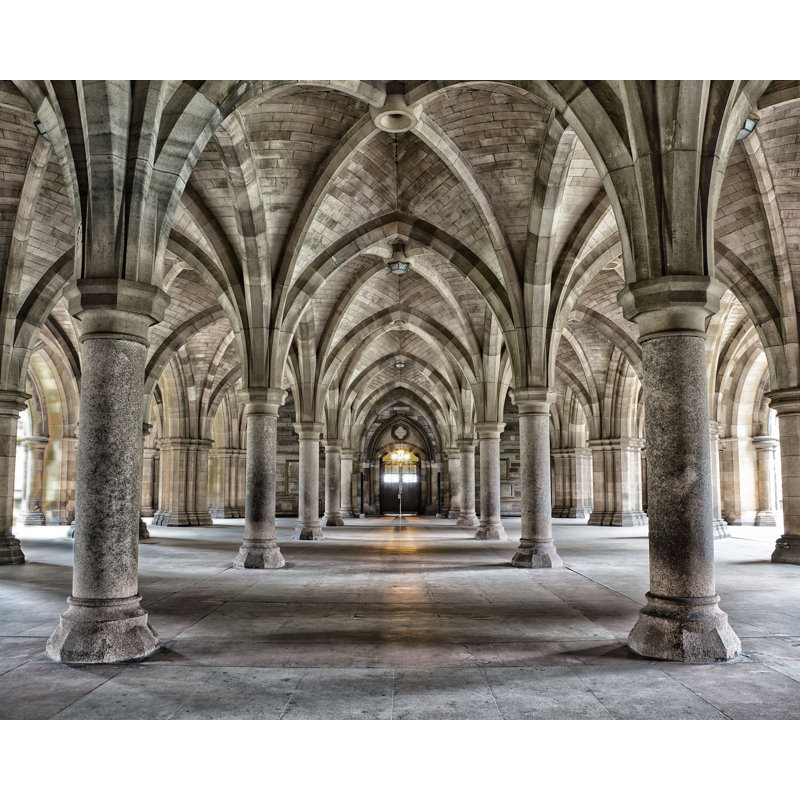 East Urban Home Gothic Arches 2.4m x 300cm Wallpaper Mural & Reviews